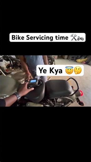 Royal Enfield bike Service 🛠️ | Hunter 350 🏍️ #ytshorts #shortvideo
