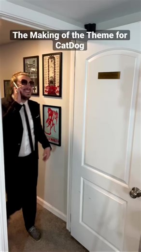 The Making of the Theme for CatDog #catdog #nickelodeon #nicktoons #90s #90scartoons