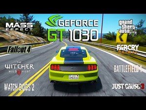 NVIDIA GT 1030 Test in 9 Games (i3 6100)