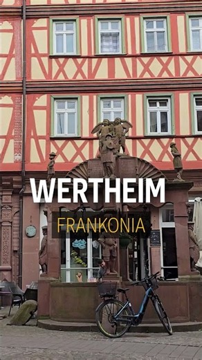 WERTHEIM 🇩🇪 The castle towers over the town, but that’s not the most interesting thing here…