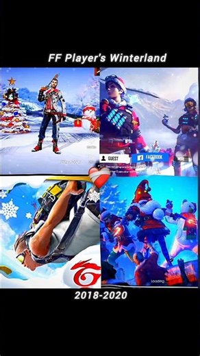 FF Winterland Lobby ❤️‍🩹🥹 | FF winter Dreamspace Event ✨📈 | FF x Jjk bundle #shortsfeed #shorts #ff