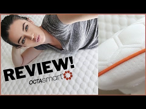 OCTASMART MATTRESS TOPPER REVIEW! GET A COOLER BETTER NIGHT SLEEP BREATHABLE MEMORY FOAM #OCTASMART