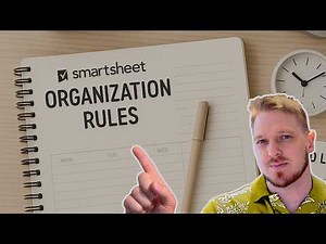 5 Smartsheet Organization Rules Everyone Should Follow (Stop Making a Mess!)