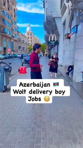 🇦🇿 Azerbaijan Delivery Boy Job 2026 | Wolt Hiring | #shorts