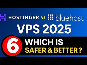 Hostinger vs Bluehost VPS 2025 🔒 | Which Is the Safer & Better VPS for Websites & Apps?