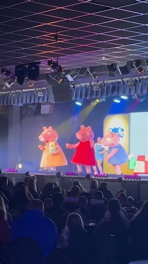 Peppa pig and baby Evie at Bognor Regis Butlin’s