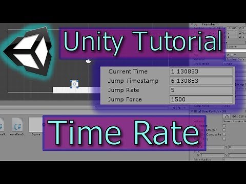 Adding a Time Rate | Rate-based Game Mechanics | Unity Tutorial