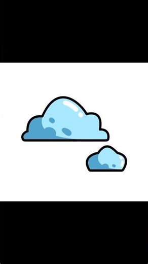 cloud drawing easy tutorial #clouddrawing #art #shorts