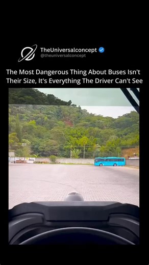 The Universal Concept | Most people have no idea that a bus can hide an entire group of people in plain sight Buses have some of the largest blind zones of any... | Instagram