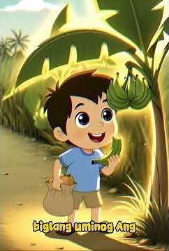 Alamat ng Saging #filipinostory #animation #moralstories #cartoon