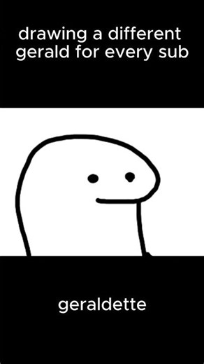 drawing a different gerald for every sub