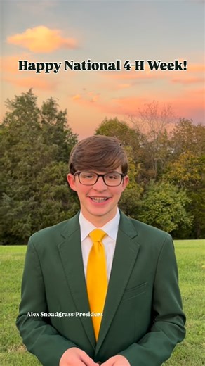 Tennessee 4-H State Council🍀 on Instagram: "Today officially kicks off National 4-H Week!!!🇺🇸🍀 4-H is all about helping young people develop the skills, confidence, and character they need to succeed in life. Over 150,000 Tennessee youth are a part of the 4-H program as we help prepare them to be #4HBeyondReady for their future! Stay tuned throughout the week (October 5-11th) as we celebrate and share stories that showcase the incredible impact 4-H has across our state. Help us celebrate! Sh