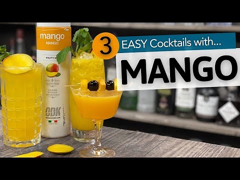 3 Mango Cocktail Recipes | EASY Cocktails to make at Home | Drinkstuff