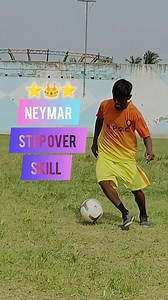 Neymar Jr step over football skill tutorial ⚽🥵❤️ #football #skills #trending #viral #explore #like #video #reels #instagram #soccer | Sonu Rajbhar