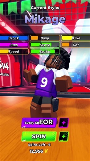 MIKAGE DEFENSIVE BREAKDOWN in Volleyball Legends #roblox #volleyball