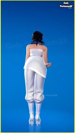 Fortntie Build Up Emote Rockstar Lisa Skin Thicc 🍑😜😱