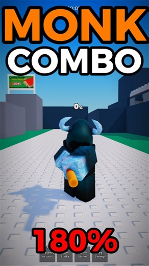 Monk Combo | Project Smash #projectsmash #roblox #shorts
