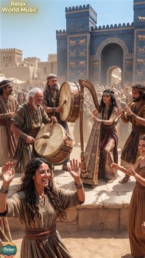 POV: Dancing at a Festival in Ancient Babylon 🏛️