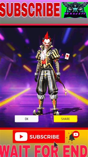 JOCKER NEW EVENT IS FREE FIRE🔥#event #trending #freefire #shorts #shortsfeed#newevent#esrajayt #ff