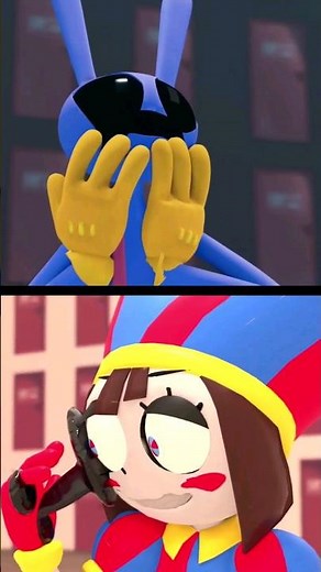 Abstracted Pomni VS Jax (The Amazing Digital Circus Animation)