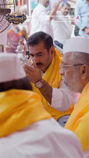 गणेशोत्सव 2026 ची सुरुवात! श्रीमंत दगडूशेठ गणपतीच्या मंडपाचे वासापूजन संपन्न 🙏✨#dagadusheth
