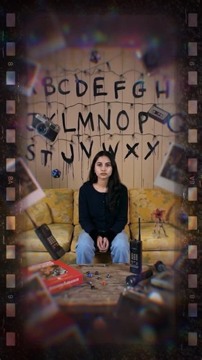 Ashmitha | Try out this stranger things effect ! | Instagram