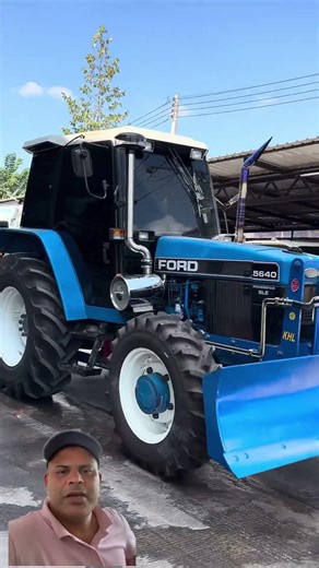 Ford 5640 4WD powerful & beautiful tractor 😍 #ford #tractorpulling