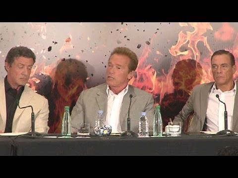 Expendables 2 Press Conference (Paris)