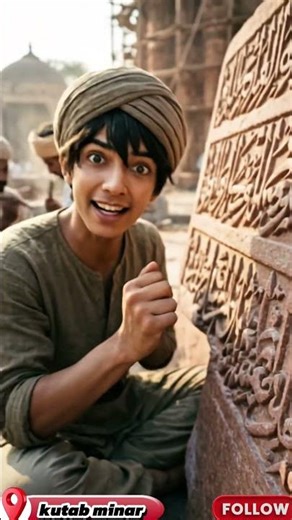 I Time Traveled to 1199 AD! (Qutub Minar Construction) 🕰️🏗️