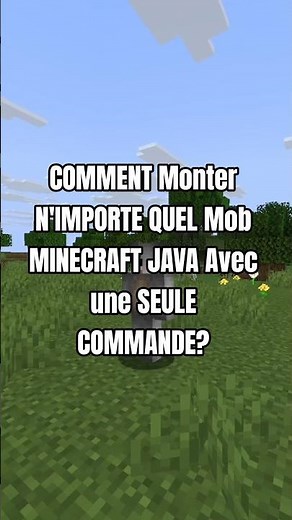 HOW TO RISE ANY MOB IN MINECRAFT JAVA WITH A SINGLE COMMAND? #minecraft #shorts #tutorial