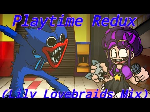 Playtime Redux (Lily Lovebraids Mix)|Friday Night Funkin Gameplay