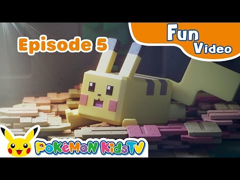 Cube-Shaped Pokémon on Cubie Island?! EP05: My Precious Friends | Pokémon Kids TV​