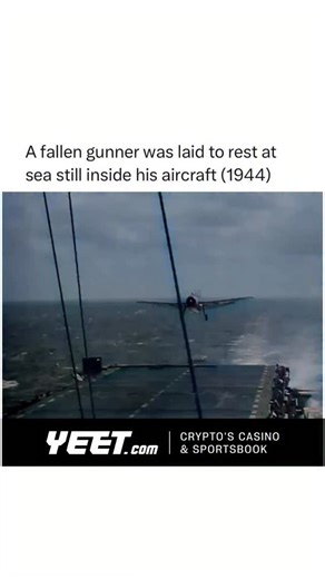 Historic Moments on Instagram: "On November 5, 1944, during combat operations over the Philippines, U.S. Navy gunner Loyce Edward Deen was lost while flying aboard a TBM Avenger from the USS Essex. The damage was so severe that his crewmates could not recover him from the aircraft. In a final act of respect, they committed the plane to the sea with Deen still inside. The Avenger became both his resting place and a solemn tribute from those who served beside him."