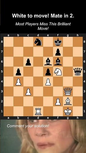 20 Chess Daily Puzzle #ChessPuzzle