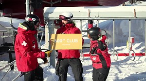 That's it... when we hit 700 inches, we're makin' a bigger sign. | Northstar California Resort