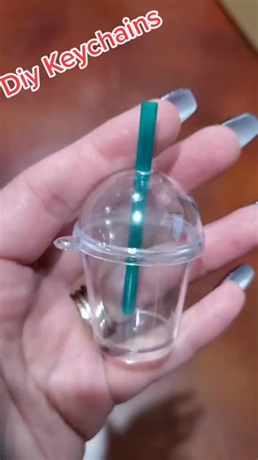 Empty mini cups available at www.simplyglittericious.com #rhinestones #minidrinks #fakedrinks #minicups #keychaincups