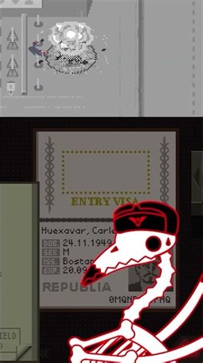 This game is merciless! #papersplease #gaming #vtuber #funny