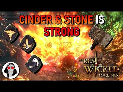 Cinder & Stone is STRONG | Complete Weapon + Melee Build Guide | No Rest for the Wicked