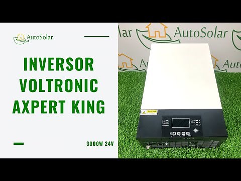 Inversor Cargador 3000W 24V Voltronic Axpert King