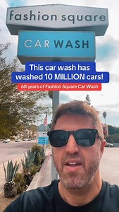Fashion Square Car Wash in Sherman Oaks has washed 10 million cars in their 60 years, perhaps more than anybody in California. A community institution, they’ve been keeping cars beautiful since 1966. @fashionsquarecarwash Let’s get into it! | L.A. in a Minute