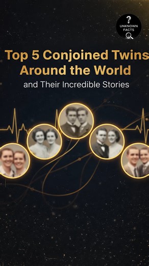Top 5 Conjoined Twins Around the World and Their Incredible Stories | Unknown Facts