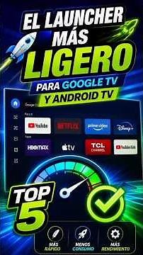 🚀 The Lightest Launcher for Google TV and Android TV 📺