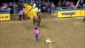 Wrangler NFR Go Round 5 Tie-Down Roping WinnerReese Riemer 7.50 | Official NFR Experience