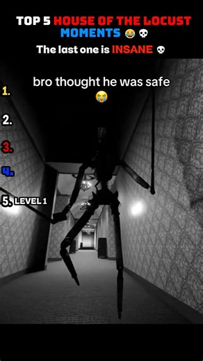 Top 5 House of the Locust Moments 😂💀 #roblox #horror #horrorgame #shorts