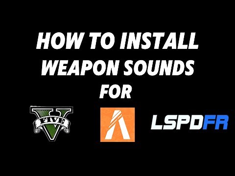 How To Install Realistic Weapon Sounds For GTAV/FiveM/LSPDFR