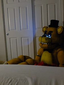 Life-Sized Golden Freddy Animatronic in My Room — How I Sleep with FNAF