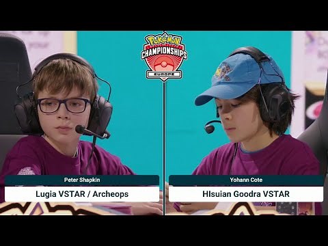 Junior Finals Peter Shapkin Vs Yohann Cote - 2024 Pokémon Europe International Championships