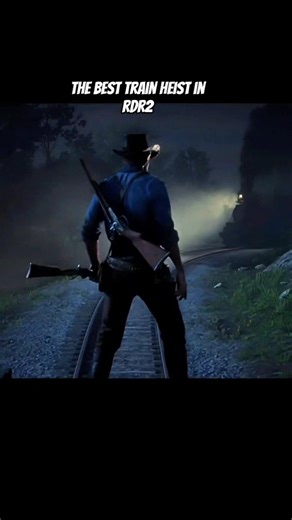 This Train Heist Scene Is Pure Goosebumps 😎 | RDR2 Shorts #rdr2 #arthurmorgan #shorts