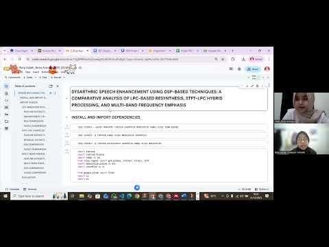 DYSARTHRIC SPEECH ENHANCEMENT USING DSP-BASED TECHNIQUES