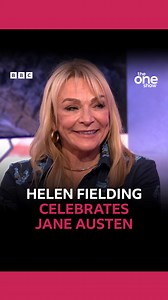 "She's a total boss woman!" Bridget Jones' writer, Helen Fielding celebrates Jane Austen's 250th anniversary. | The One Show